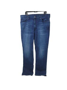 Levis 541 Jeans Mens 38x34 (Fit 38x32) Athletic Taper Fit Denim Altered Hem